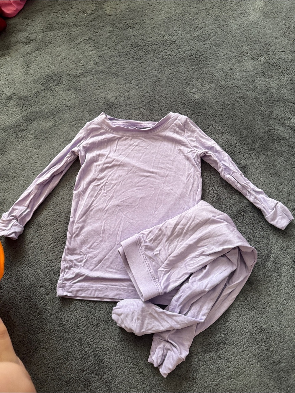 Little Sleepies Lilac Long Sleeve Top and Bottom Set size 12-18 month